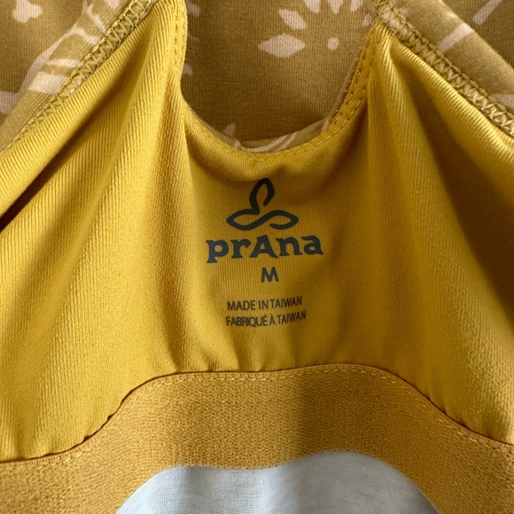 🌷PRANA Mustard Razorback Dress Size M - Picture 9 of 10
